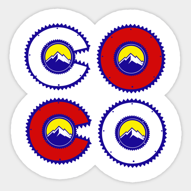 Ride Colorado Sticker by Adotreid